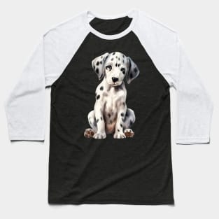 Puppy Dalmatian Baseball T-Shirt